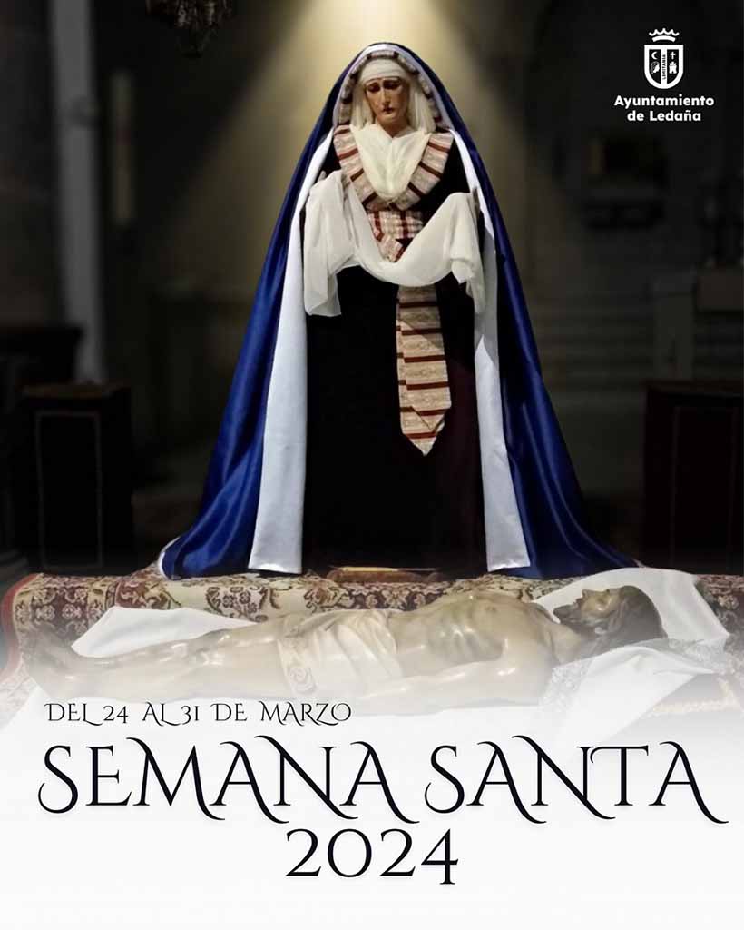Semana Santa en Ledaña 2024 Ledaña